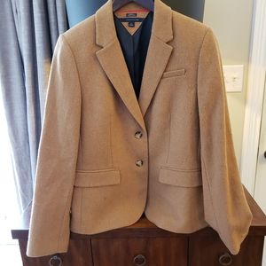 Womens Tommy Hilfiger Camel Blazer